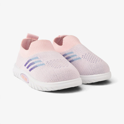 Girls Pink Canvas Shoes KDJS83