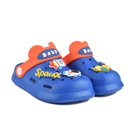 Kids Navy Crocs KD003