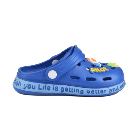 kids Navy Crocs KD001
