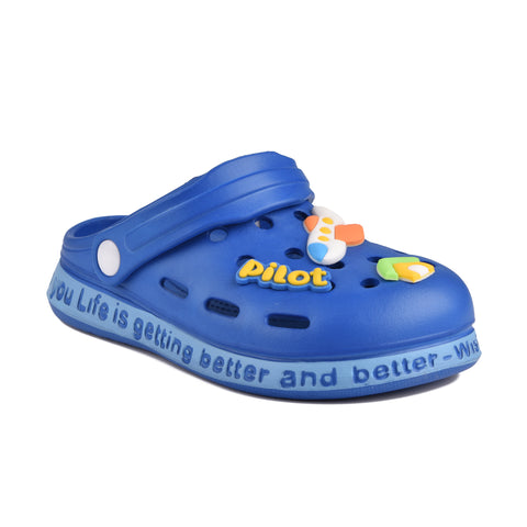 kids Navy Crocs KD001