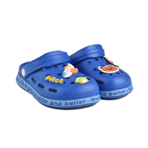 kids Navy Crocs KD001