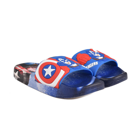 Boys Blue Casual Slippers KD105
