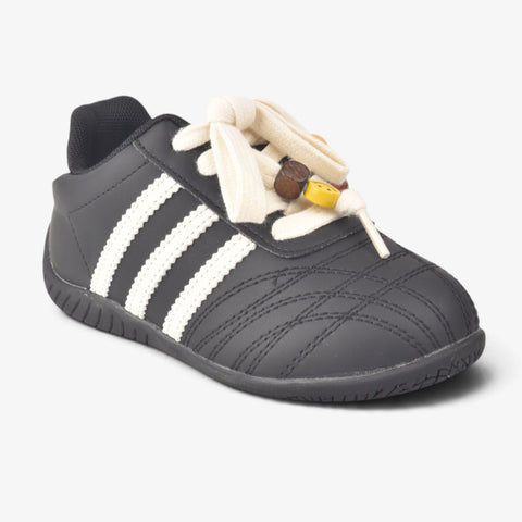 Girls Black Casual Sneakers KDJ545
