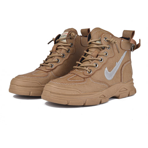 Boys Brown Long Boots KD210