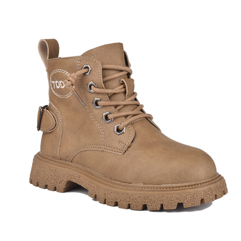 Boys Brown Long Boots KD211