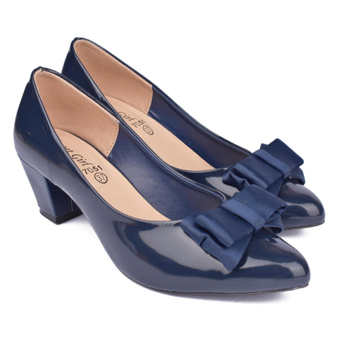 Navy Casual Court Shoes WN1170
