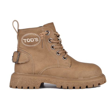 Boys Brown Long Boots KD211