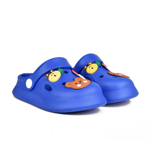 Kids Navy Crocs KD71