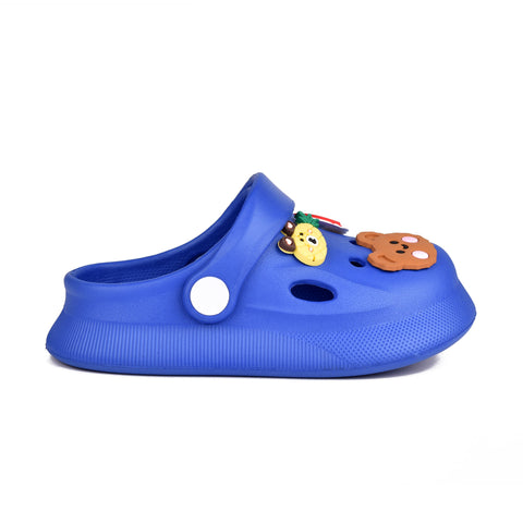 Kids Navy Crocs KD71