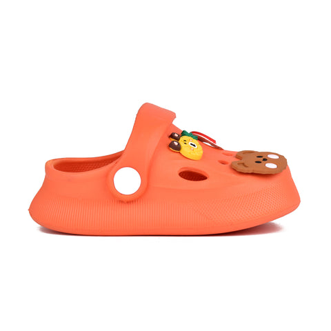 Kids Orange Crocs KD71