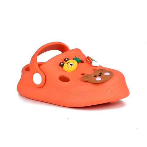 Kids Orange Crocs KD71