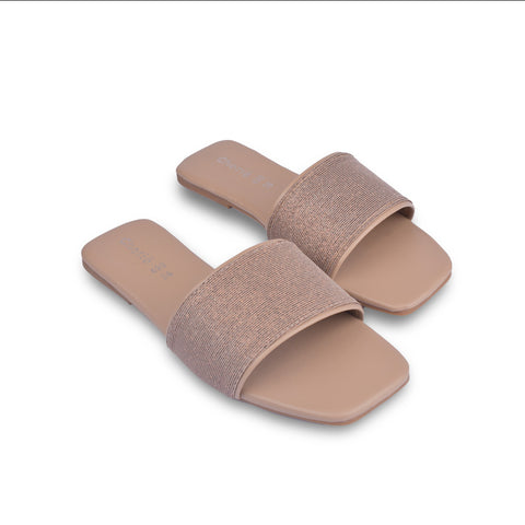 Khaki Casual slippers WN900