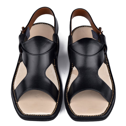 Black Panjedar Chappal
