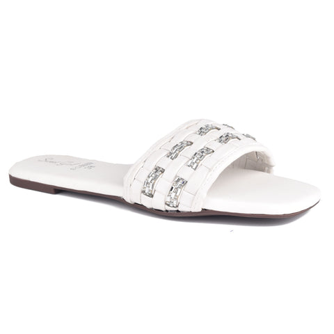 White Casual Slippers WN905