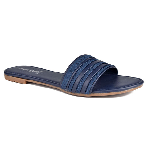 Navy Casual Slippers WN8096
