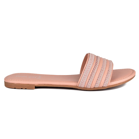 Pink Casual slippers WN8096