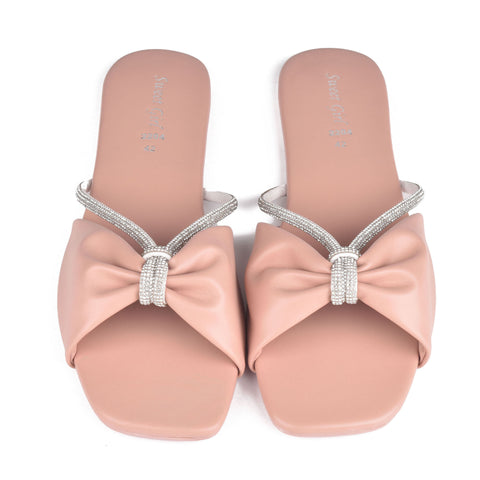 Pink Casual Slippers WN902