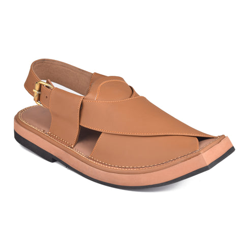 Matte Nue Brown Kaptann Chappal