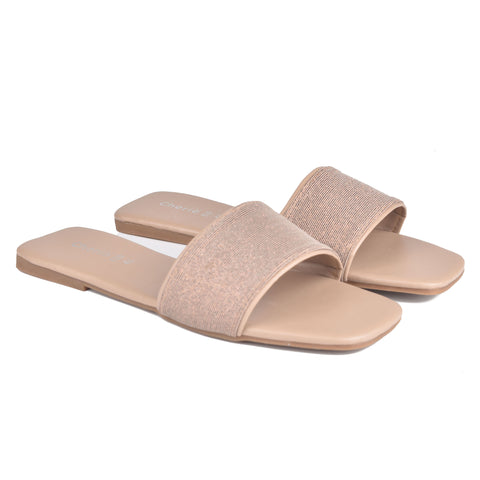Khaki Casual slippers WN900