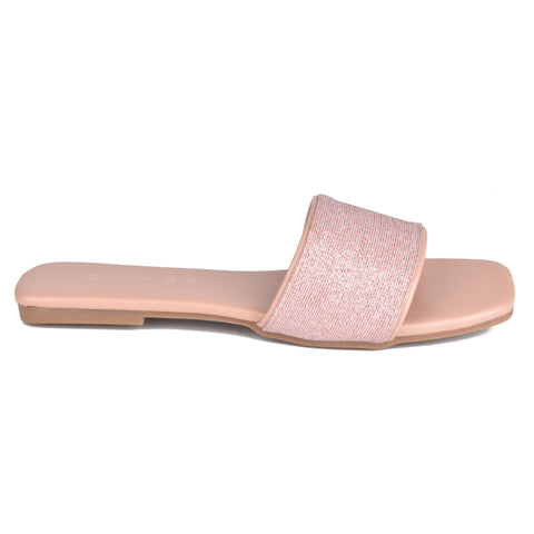 Pink Casual Slippers WN900