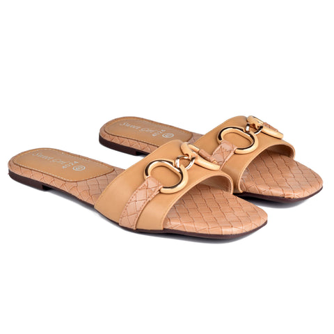 Biege Casual Slippers WN8093