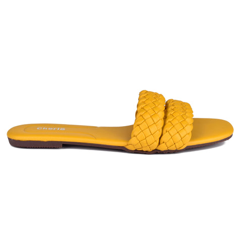 Yellow Casual Slippers WN901