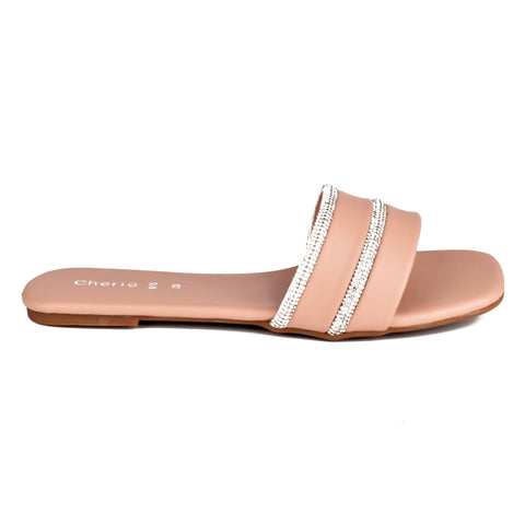 Pink Casual Slippers WN8079
