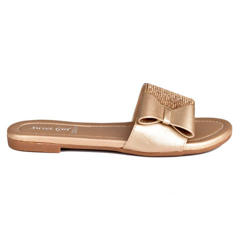 Golden Fancy Slippers WN8072