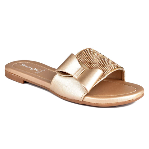 Golden Fancy Slippers WN8072