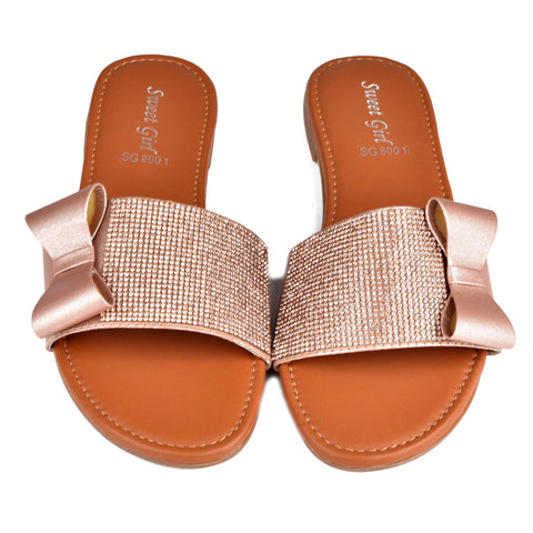 Peach  Fancy Slippers WN8072