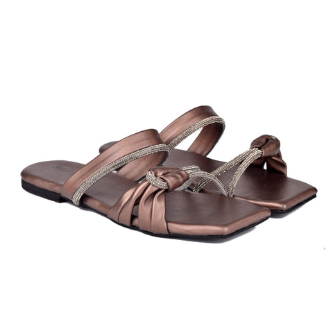Grey Fancy Slippers WN922