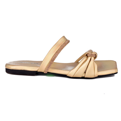 Golden Fancy Slippers WN922