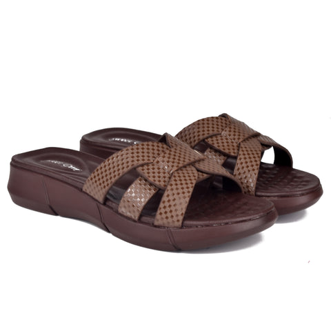 Brown Comfit Slippers WN9093