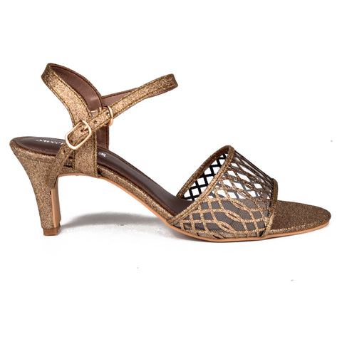 Brown Casual Block Heel Sandals WN5078