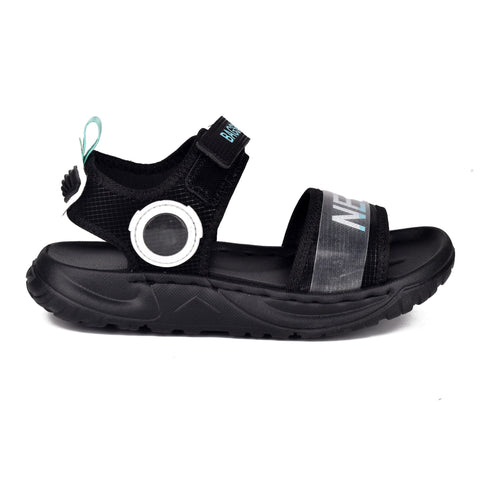 Boys Black Casual Sandal KD120A