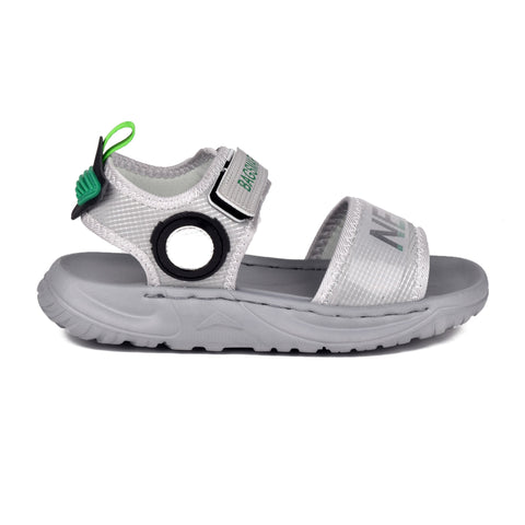 Boys Grey Casual Sandal KD120A