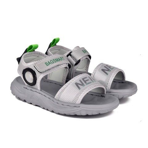 Boys Grey Casual Sandal KD120A