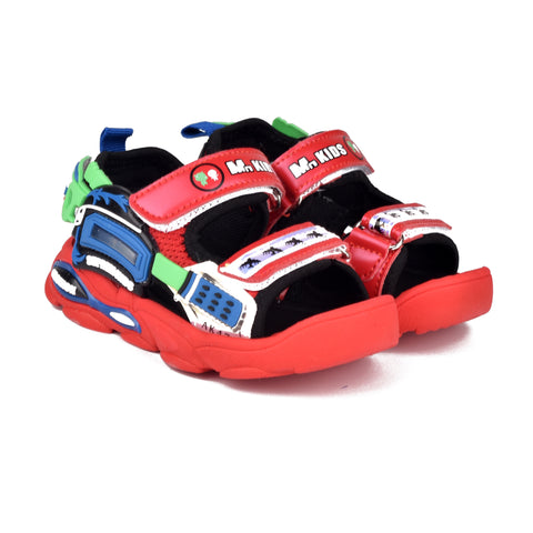 Boys Red Casual Sandal KD114