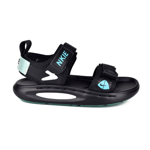 Boys Black Casual Sandal KD098