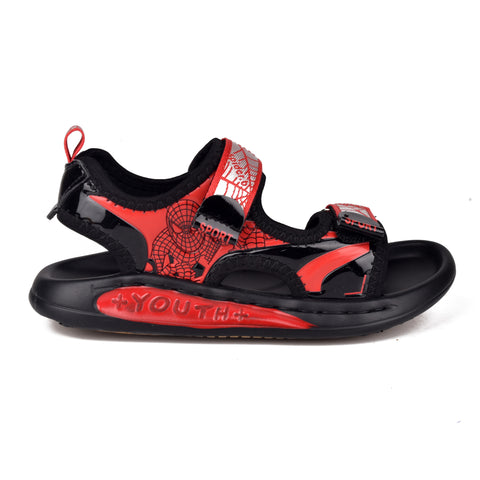 Boys Red Casual Sandal KD101