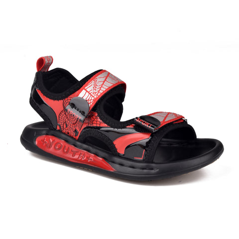 Boys Red Casual Sandal KD101