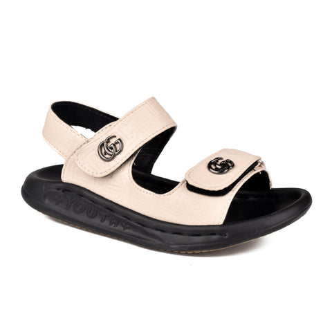 Boys Beige Casual Sandal KD099