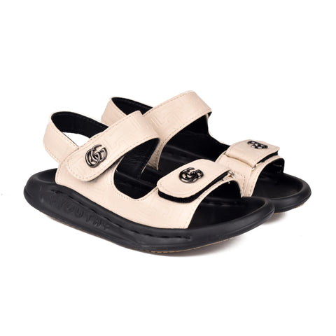 Boys Beige Casual Sandal KD099