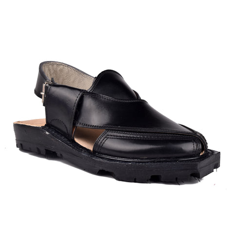 Black Nourozi Chappal