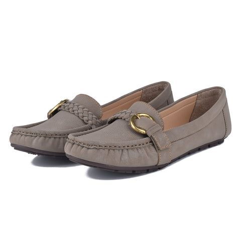 Grey Casual Women Pumps WN1180