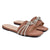 Light Brown Fancy Slippers WN909