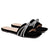 Black Fancy slippers WN909