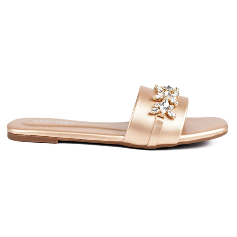 Golden Fancy Slippers WN908