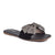 Black Fancy Slippers WN913
