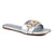 Silver Fancy Slippers WN908